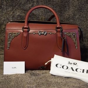 Selena Golmez Crystal Coach Handbag/Crossbody